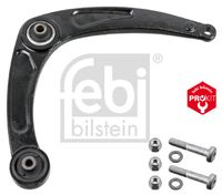 FEBI BILSTEIN 40840 - Referencia artículo par: 22384<br>Material: Fundición de acero<br>Tipo de dirección: Brazo oscilante transversal<br>Lado de montaje: Eje delantero, izquierda<br>Lado de montaje: debajo<br>Peso [kg]: 4,400<br>Artículo complementario / información complementaria 2: sin rótula de suspensión/carga<br>Artículo complementario/Información complementaria: con rodamientos con goma<br>