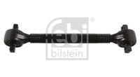 FEBI BILSTEIN 39932 - Longitud [mm]: 606<br>Diám. de puntos de sujeción [mm]: 19<br>Barra / Montante: Barra de empuje<br>Tipo de dirección: Brazo oscilante longitudinal<br>Lado de montaje: Eje trasero izquierda<br>Lado de montaje: Eje trasero, derecha<br>Distancia taladros [mm]: 115<br>Diámetro de tubo [mm]: 50<br>Peso [kg]: 12,66<br>