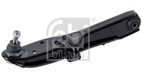 FEBI BILSTEIN 41248 - Código de motor: 4G94 (GDI)<br>año construcción desde: 01/2001<br>Código de motor: 4G94 (GDI)<br>Referencia artículo par: 41245<br>Material: Chapa de acero<br>Tipo de dirección: Brazo oscilante transversal<br>Lado de montaje: Eje delantero, derecha<br>Lado de montaje: debajo<br>Peso [kg]: 2,03<br>Artículo complementario / información complementaria 2: con rótula de suspensión/carga<br>Artículo complementario / información complementaria 2: con apoyo<br>Artículo complementario/Información complementaria: con contratuerca<br>