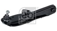 FEBI BILSTEIN 41249 - año construcción hasta: 01/2001<br>Referencia artículo par: 41249<br>Material: Chapa de acero<br>Tipo de dirección: Brazo oscilante transversal<br>Lado de montaje: Eje delantero, izquierda<br>Lado de montaje: debajo<br>Peso [kg]: 1,66<br>Artículo complementario / información complementaria 2: con apoyo<br>Artículo complementario / información complementaria 2: con rótula de suspensión/carga<br>Artículo complementario/Información complementaria: con contratuerca<br>