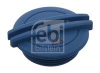 FEBI BILSTEIN 40722 - Espesor [mm]: 32<br>Altura [mm]: 32<br>Peso [kg]: 0,067<br>Presión [bar]: 1,5<br>Color: azul<br>Material: Plástico<br>Diámetro interior [mm]: 36,5<br>Diámetro exterior [mm]: 87<br>Rosca 1: M3<br>