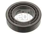 FEBI BILSTEIN 45341 - Ancho [mm]: 37<br>Diámetro interior [mm]: 75<br>Diámetro exterior [mm]: 125<br>Tipo de cojinete: Rodamiento de rodillos cónicos<br>Lado de montaje: Eje trasero<br>Peso [kg]: 1,74<br>