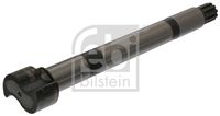 FEBI BILSTEIN 45518 - Referencia artículo par: 45518<br>Longitud [mm]: 456<br>Diámetro exterior [mm]: 110<br>Tamaño de rosca interior: M12 x 1,5<br>Número de dientes: 10<br>Long. tornillo bajo cabeza [mm]: 402<br>Lado de montaje: Eje trasero izquierda<br>Forma: forma S<br>Peso [kg]: 5,6<br>