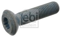 FEBI BILSTEIN 46525 - Tamaño de rosca exterior: M16 x 1,5<br>Calidad/Clase: 8.8<br>Ancho de llave: 24<br>Perfil cabeza tornillo/tuerca: dentado exterior<br>Long. tornillo bajo cabeza [mm]: 70<br>Lado de montaje: Eje delantero<br>Lado de montaje: Eje trasero<br>Peso [kg]: 0,147<br>