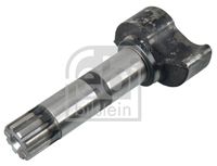 FEBI BILSTEIN 45561 - Referencia artículo par: 45561<br>Longitud [mm]: 200<br>Diámetro exterior [mm]: 110<br>Tamaño de rosca interior: M12 x 1,5<br>Número de dientes: 10<br>Long. tornillo bajo cabeza [mm]: 149<br>Lado de montaje: derecha<br>Forma: forma S<br>Peso [kg]: 2,7<br>