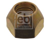 FEBI BILSTEIN 46639 - Llantas: para llantas de metal ligero<br>Llantas: para llantas de acero<br>Espesor [mm]: 29,3<br>Diámetro exterior [mm]: 24<br>Tamaño de rosca interior: M12 x 1,5<br>Calidad/Clase: 8<br>Ancho de llave: 21<br>Perfil cabeza tornillo/tuerca: Hexágono exterior<br>Modelo de tornillo/tuerca: Tuerca de sombrerete<br>Fijación de las ruedas: Asiento cónico F<br>Material: Acero<br>Superficie: cromado<br>Lado de montaje: Eje delantero<br>Lado de montaje: Eje trasero<br>Peso [kg]: 0,06<br>