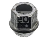 FEBI BILSTEIN 46702 - Espesor [mm]: 23<br>Diámetro exterior [mm]: 24,5<br>Tamaño de rosca interior: M12 x 1,5<br>Calidad/Clase: 10<br>Ancho de llave: 19<br>Perfil cabeza tornillo/tuerca: Hexágono exterior<br>Fijación de las ruedas: Asiento cónico F<br>Material: Acero<br>Superficie: cincado<br>Lado de montaje: Eje delantero<br>Lado de montaje: Eje trasero<br>Peso [kg]: 0,036<br>