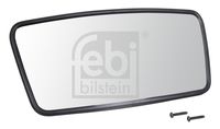 FEBI BILSTEIN 49994 - Longitud [mm]: 399<br>Ancho [mm]: 222<br>Espesor [mm]: 138<br>Diámetro alojamiento [mm]: 28<br>Retrovisor exterior/interiror: calefactable<br>Radio de curvatura [mm]: 1200<br>Vehículo con dirección a la izquierda / derecha: para vehic. dirección izquierda<br>Tensión [V]: 24<br>Tipo de servicio: eléctrico<br>Lado de montaje: derecha<br>Peso [kg]: 2,090<br>