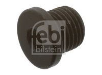 FEBI BILSTEIN 48874 - Longitud [mm]: 15<br>Diámetro exterior [mm]: 19<br>Tamaño de rosca exterior: M14 x 1,5<br>Long. de rosca [mm]: 10<br>Ancho de llave: 6<br>Perfil cabeza tornillo/tuerca: Hexágono interior<br>Material: Acero<br>Long. tornillo bajo cabeza [mm]: 12<br>Peso [kg]: 0,015<br>Artículo complementario / información complementaria 2: sin junta tórica<br>