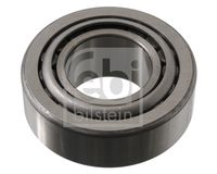 FEBI BILSTEIN 47990 - Ancho [mm]: 25<br>Diámetro interior [mm]: 30<br>Diámetro exterior [mm]: 62<br>Código de cojinete: 33206<br>Tipo de cojinete: Rodamiento de rodillos cónicos<br>Lado de montaje: Eje delantero<br>Peso [kg]: 0,35<br>