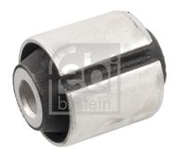 FEBI BILSTEIN 49590 - Espesor [mm]: 45<br>Diámetro interior [mm]: 12<br>Diámetro exterior [mm]: 36<br>Material: Caucho/metal<br>Lado de montaje: Eje trasero izquierda<br>Lado de montaje: debajo<br>Lado de montaje: Eje trasero, derecha<br>Forma: ranurado<br>Peso [kg]: 0,07<br>