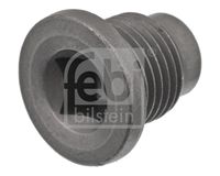 FEBI BILSTEIN 48880 - Longitud [mm]: 17<br>Diámetro exterior [mm]: 22<br>Tamaño de rosca exterior: M16 x 1,5<br>Long. de rosca [mm]: 13<br>Ancho de llave: 8<br>Perfil cabeza tornillo/tuerca: Cuadrado interior<br>Material: Acero<br>Superficie: cincado<br>Long. tornillo bajo cabeza [mm]: 17<br>Peso [kg]: 0,020<br>Artículo complementario / información complementaria 2: sin junta tórica<br>