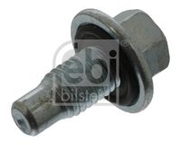 FEBI BILSTEIN 48881 - Longitud [mm]: 37<br>Diámetro exterior [mm]: 27<br>Tamaño de rosca exterior: M12 x 1,75<br>Long. de rosca [mm]: 17<br>Calidad/Clase: 5.8<br>Ancho de llave: 15<br>Perfil cabeza tornillo/tuerca: Hexágono exterior<br>Material: Acero<br>Superficie: cincado<br>Long. tornillo bajo cabeza [mm]: 25<br>Peso [kg]: 0,039<br>Artículo complementario / información complementaria 2: con junta tórica<br>