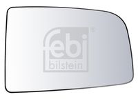 FEBI BILSTEIN 49947 - año construcción desde: 10/2010<br>Longitud [mm]: 240<br>Ancho [mm]: 158<br>Espesor [mm]: 20<br>Retrovisor exterior/interiror: calefactable<br>Radio de curvatura [mm]: 1200<br>Vehículo con dirección a la izquierda / derecha: para dirección izquierda/derecha<br>Tipo de servicio: eléctrico<br>Lado de montaje: izquierda<br>Peso [kg]: 0,239<br>Equipamiento de vehículo: para vehículos con auxiliar de aparcamiento<br>