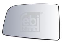 FEBI BILSTEIN 49956 - año construcción desde: 10/2010<br>Longitud [mm]: 240<br>Ancho [mm]: 158<br>Espesor [mm]: 21<br>Retrovisor exterior/interiror: calefactable<br>Radio de curvatura [mm]: 1200<br>Vehículo con dirección a la izquierda / derecha: para dirección izquierda/derecha<br>Tensión [V]: 12<br>Lado de montaje: a la derecha arriba<br>Peso [kg]: 0,239<br>Equipamiento de vehículo: para vehic. sin auxiliar de aparcamiento<br>