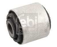 FEBI BILSTEIN 49591 - Longitud [mm]: 50<br>Diámetro interior [mm]: 14<br>Diámetro exterior [mm]: 46<br>Material: Caucho/metal<br>Lado de montaje: Eje trasero izquierda<br>Lado de montaje: Eje trasero, derecha<br>Peso [kg]: 0,17<br>