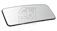 FEBI BILSTEIN 49930 - Longitud [mm]: 401<br>Ancho [mm]: 200<br>Espesor [mm]: 55<br>Retrovisor exterior/interiror: calefactable<br>Radio de curvatura [mm]: 1200<br>Vehículo con dirección a la izquierda / derecha: para dirección izquierda/derecha<br>Tensión [V]: 24<br>Lado de montaje: derecha<br>Peso [kg]: 0,824<br>