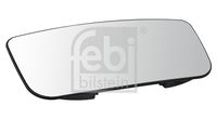 FEBI BILSTEIN 49962 - Longitud [mm]: 433<br>Ancho [mm]: 198<br>Espesor [mm]: 16<br>Retrovisor exterior/interiror: calefactable<br>Radio de curvatura [mm]: 1800<br>Lado de montaje: ambos lados<br>Peso [kg]: 0,658<br>