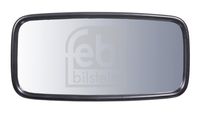 FEBI BILSTEIN 49967 - Longitud [mm]: 370<br>Ancho [mm]: 182<br>Espesor [mm]: 64<br>Retrovisor exterior/interiror: sin calentamiento<br>Diámetro alojamiento [mm]: 18<br>Radio de curvatura [mm]: 1800<br>Vehículo con dirección a la izquierda / derecha: para dirección izquierda/derecha<br>Tipo de servicio: manual<br>Lado de montaje: ambos lados<br>Peso [kg]: 0,813<br>