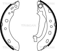 TRISCAN 810014001 - Juego de zapatas de frenos