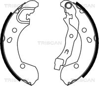 TRISCAN 810014002 - año construcción hasta: 06/2013<br>Dinámica de frenado / conducción: para vehículos sin ESP<br>Lado de montaje: Eje trasero<br>Diámetro [mm]: 203,2<br>Ancho [mm]: 36,5<br>Tipo de montaje: premontado<br>Artículo complementario/Información complementaria: con palanca<br>Artículo complementario/Información complementaria: con cilindro de freno de rueda<br>Artículo complementario/Información complementaria: con muelle<br>Sistema de frenos: Lockheed<br>