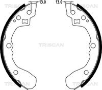 TRISCAN 810018001 - Juego de zapatas de frenos