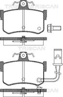 TRISCAN 811010509 - Juego de pastillas de freno