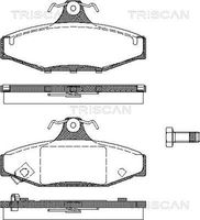 TRISCAN 811010539 - Sistema de frenos: Mando<br>Longitud [mm]: 137,2<br>Ancho [mm]: 54,2<br>Homologación: ECE R90 Approved<br>Lado de montaje: Eje delantero<br>Espesor/grosor 1 [mm]: 16,9<br>Contacto avisador de desgaste: con avisador acústico de desgaste<br>Peso [kg]: 1,0<br>