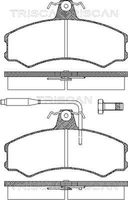 TRISCAN 811010792 - Juego de pastillas de freno