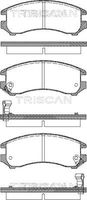 TRISCAN 811010887 - Juego de pastillas de freno