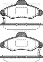 TRISCAN 811016003 - Juego de pastillas de freno