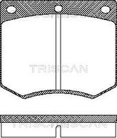 TRISCAN 811016229 - Juego de pastillas de freno