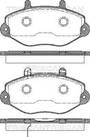 TRISCAN 811016010 - para el tipo de serie del modelo: Transit 120<br>Lado de montaje: Eje delantero<br>año construcción desde: 09/1998<br>para el tipo de serie del modelo: Transit 100<br>Lado de montaje: Eje delantero<br>Distancia entre ejes: distancia entre ejes corta<br>Ancho [mm]: 138,8<br>Altura [mm]: 64<br>Espesor [mm]: 18,8<br>Restricción de fabricante: BOSCH<br>Contacto avisador de desgaste: con avisador acústico de desgaste<br>Sistema de frenos: Bendix<br>Homologación: E1 90R - 01022/223<br>