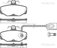 TRISCAN 811016164 - Juego de pastillas de freno