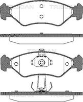 TRISCAN 811016168 - Juego de pastillas de freno