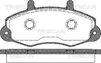 TRISCAN 811016969 - para el tipo de modelo: 80-120, 100L<br>Tamaño de llanta [pulgada]: 14,0<br>Longitud [mm]: 138,8<br>Ancho [mm]: 64<br>Homologación: ECE R90 Approved<br>Lado de montaje: Eje delantero<br>Espesor/grosor 1 [mm]: 18,8<br>Contacto avisador de desgaste: excl. contacto de avisador de desgaste<br>Peso [kg]: 0,542<br>