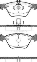 TRISCAN 811023014 - Juego de pastillas de freno
