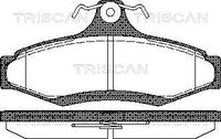 TRISCAN 811021004 - Juego de pastillas de freno