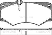 TRISCAN 811023774 - Juego de pastillas de freno