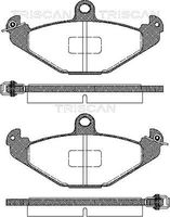TRISCAN 811025004 - Juego de pastillas de freno
