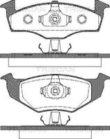 TRISCAN 811029004 - Juego de pastillas de freno