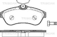 TRISCAN 811028027 - Juego de pastillas de freno