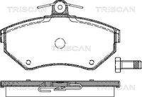 TRISCAN 811029012 - Juego de pastillas de freno