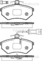 TRISCAN 811029002 - año construcción desde: 05/1996<br>Lado de montaje: Eje delantero<br>Tipo de disco de frenos: ventilado<br>Ancho [mm]: 119,3<br>Altura [mm]: 69,6<br>Espesor [mm]: 16<br>Contacto avisador de desgaste: no preparado para indicador de desgaste<br>Sistema de frenos: Lucas-Girling<br>Homologación: E1 90R - 01022/128<br>