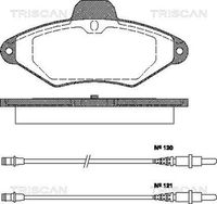 TRISCAN 811038156 - Juego de pastillas de freno