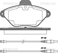 TRISCAN 811038180 - Juego de pastillas de freno