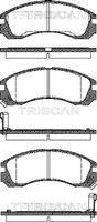 TRISCAN 811042002 - Juego de pastillas de freno