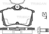 TRISCAN 811040006 - Juego de pastillas de freno