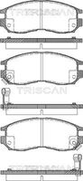 TRISCAN 811042010 - Juego de pastillas de freno