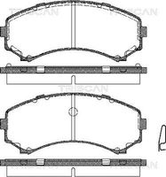 TRISCAN 811042017 - Juego de pastillas de freno